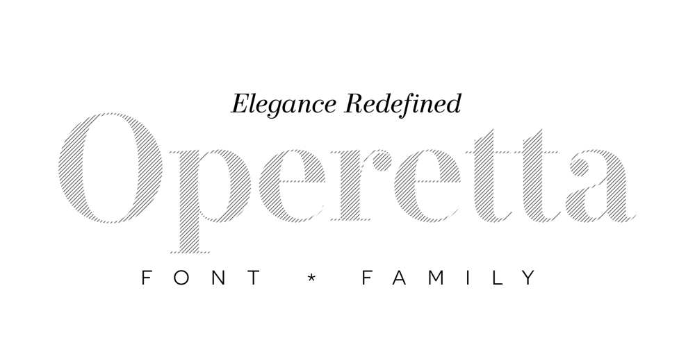 Operetta font