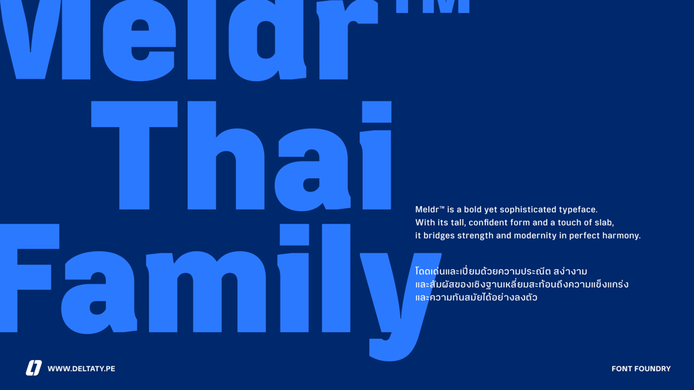 Meldr Thai font