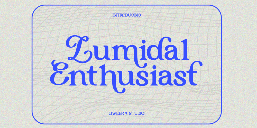 Lumidal font