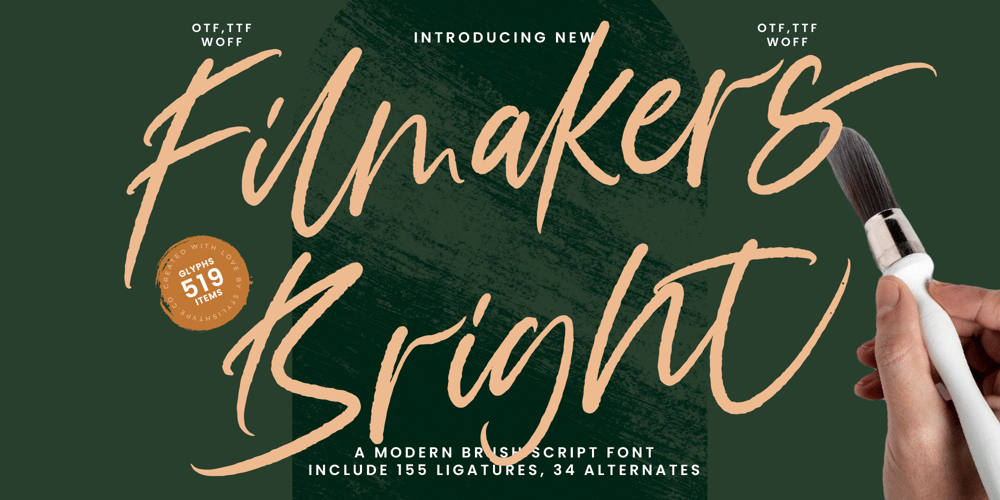 Filmakers Bright font