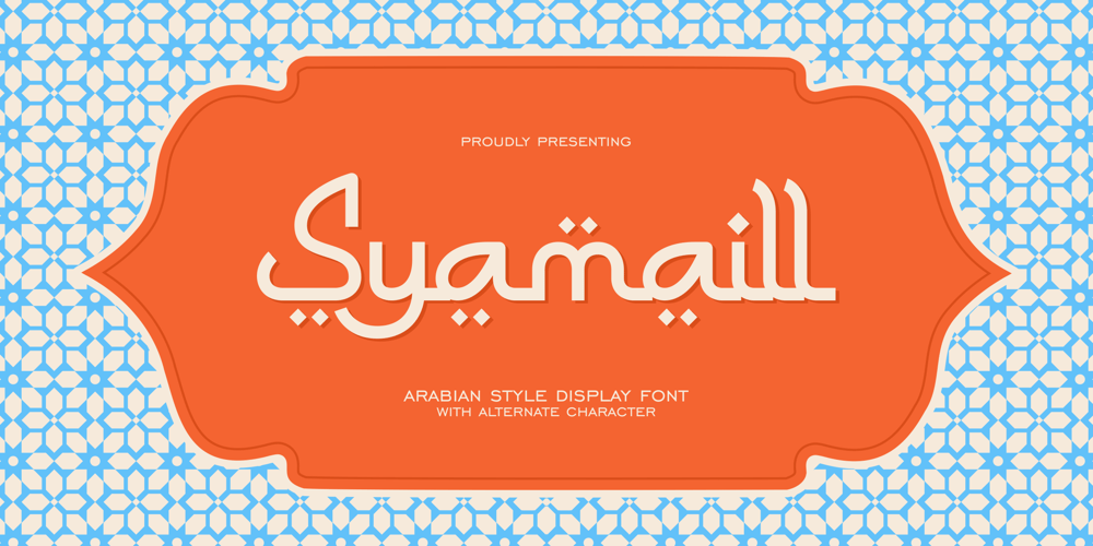 Syamaill font