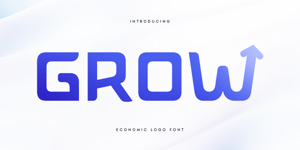 Grow SS font