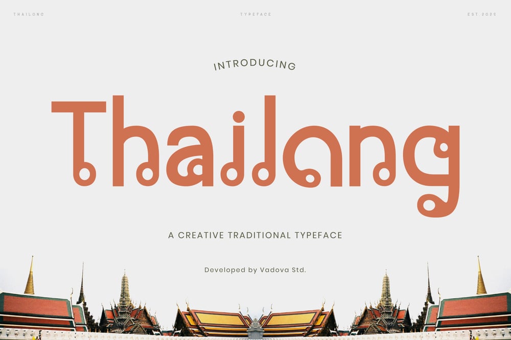Thailong font