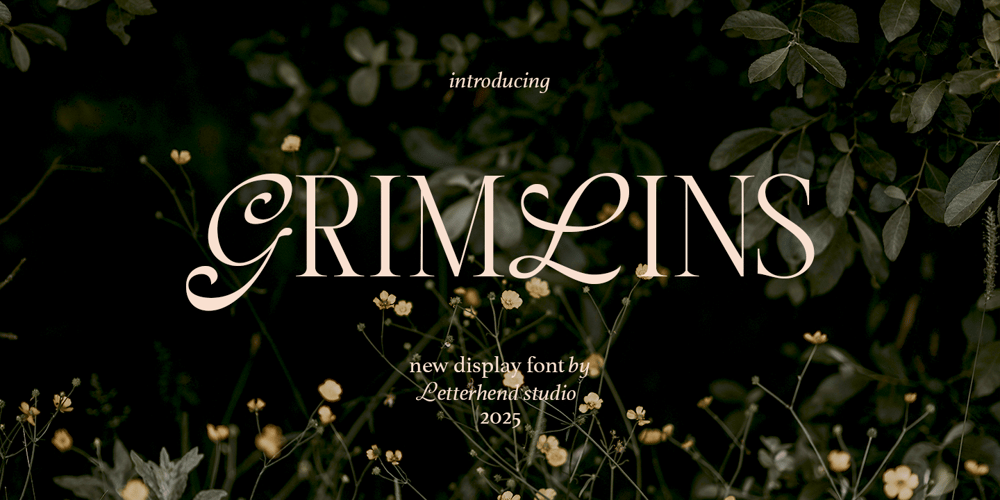 Grimlins font
