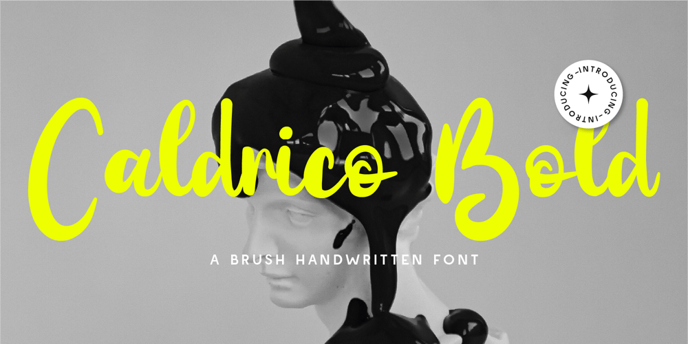 CF Caldrico Bold font