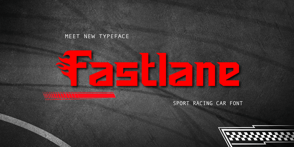 Fastlane font