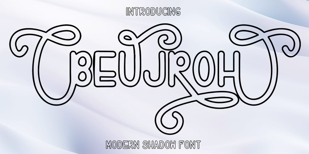 Beujroh font