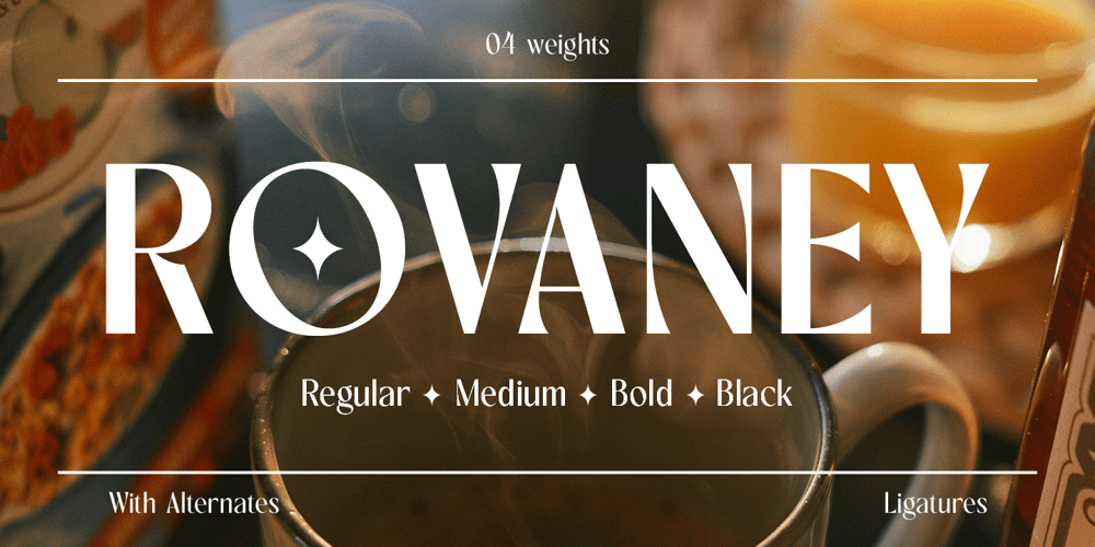 Rovaney font