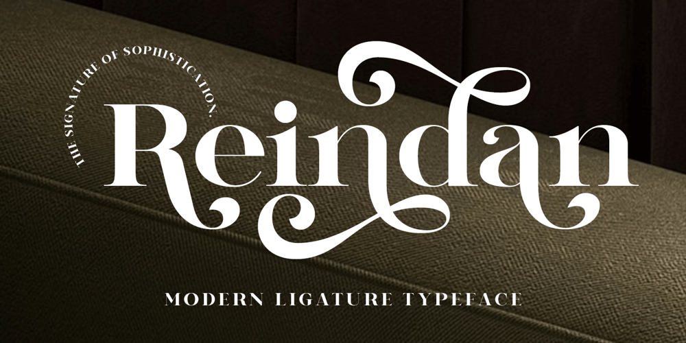 Reindan font
