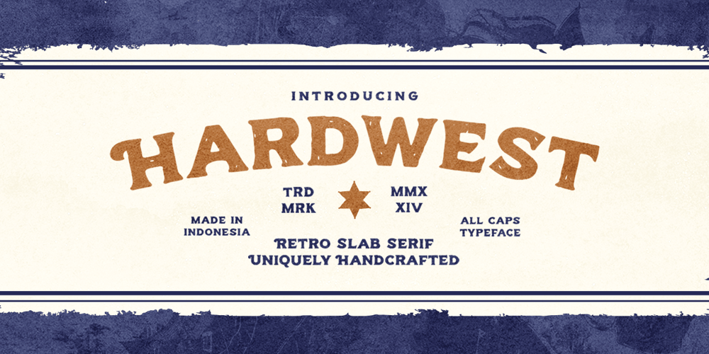 Hardwest font