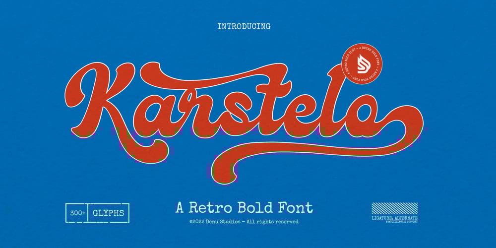 Karstelo font