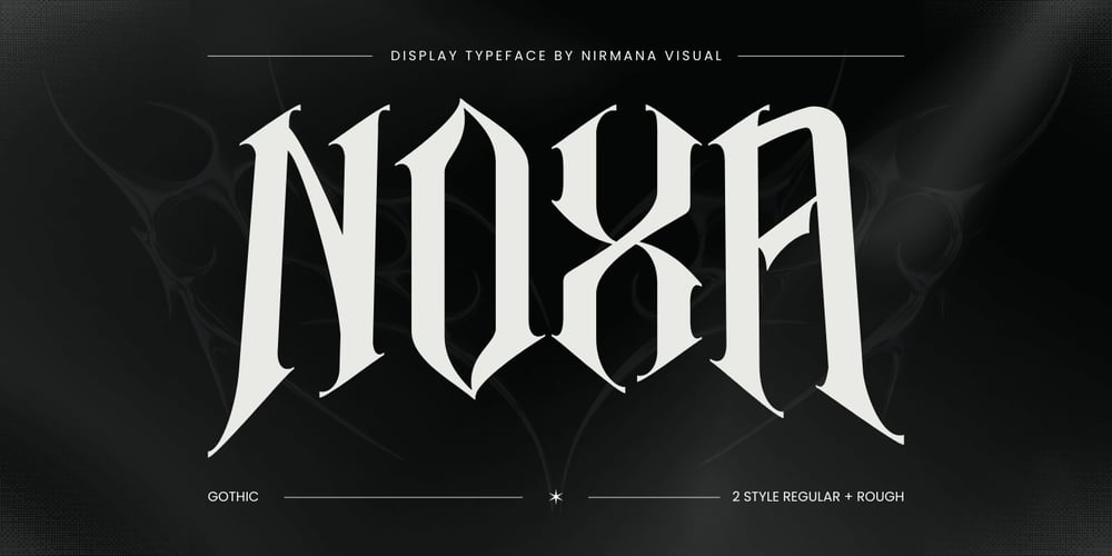 Noxa Gothic font
