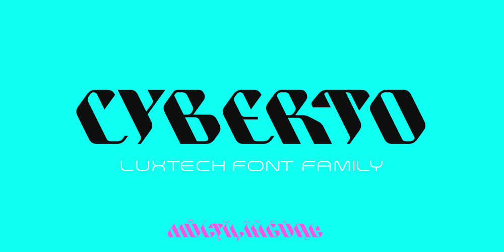Cyberto font