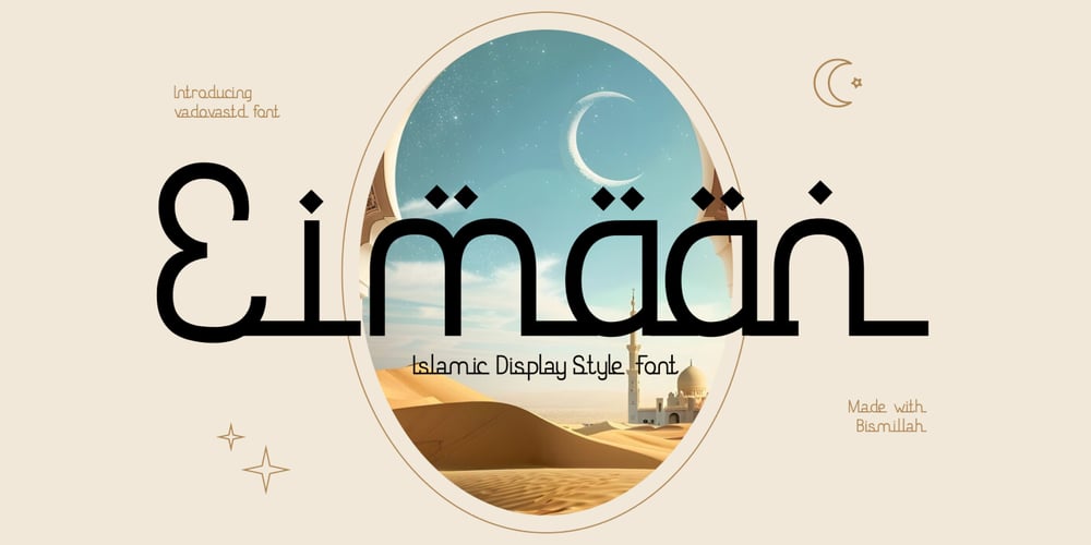 Eimaan font