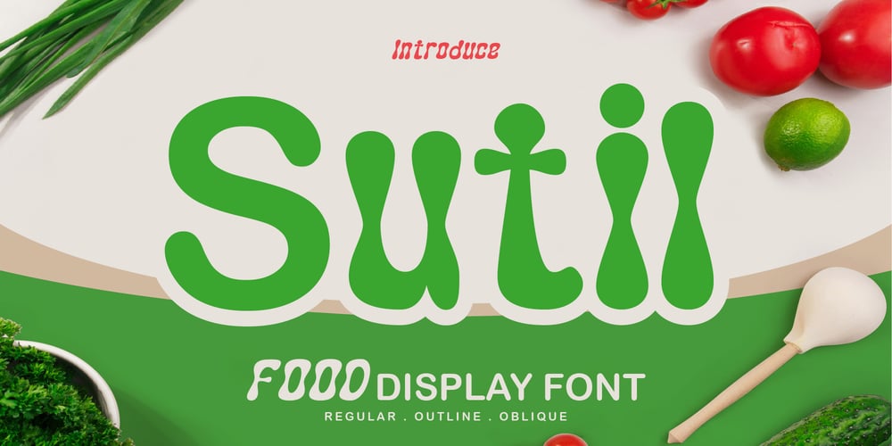 Sutil font