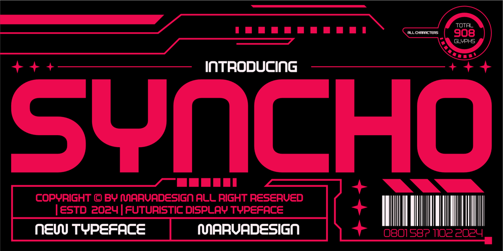 Syncho font