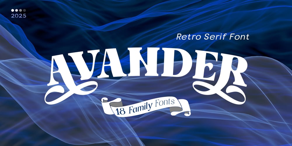 Avander font