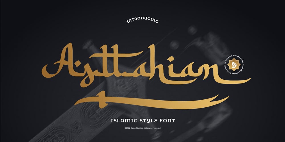 Asttahiam font