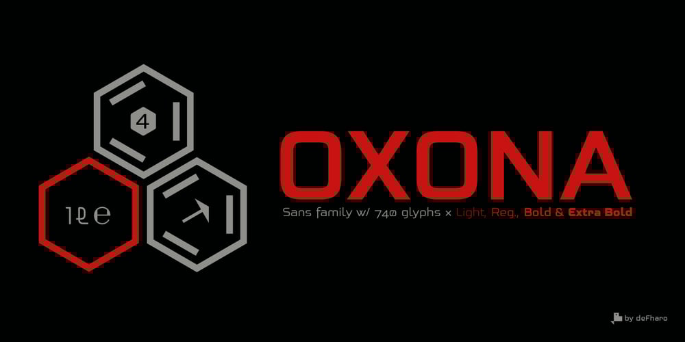 Oxona font