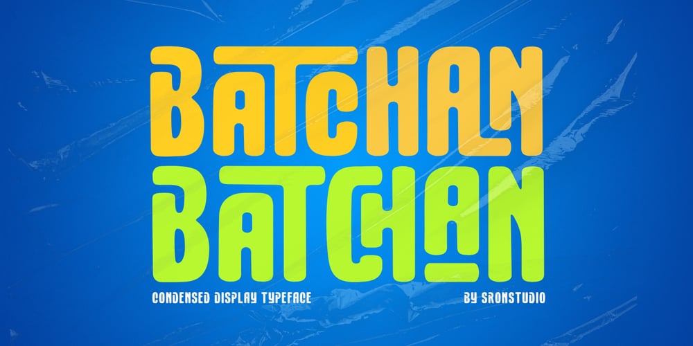 Batchan font