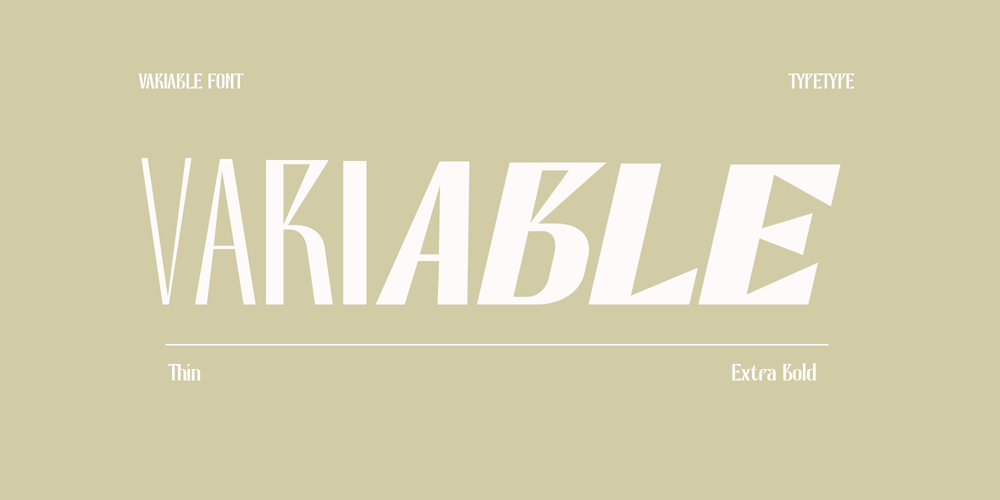 Bactaviya Variable font