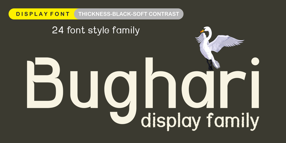 Bughari font