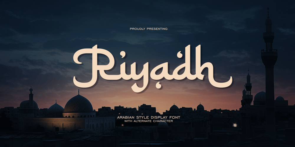 Riyadh font