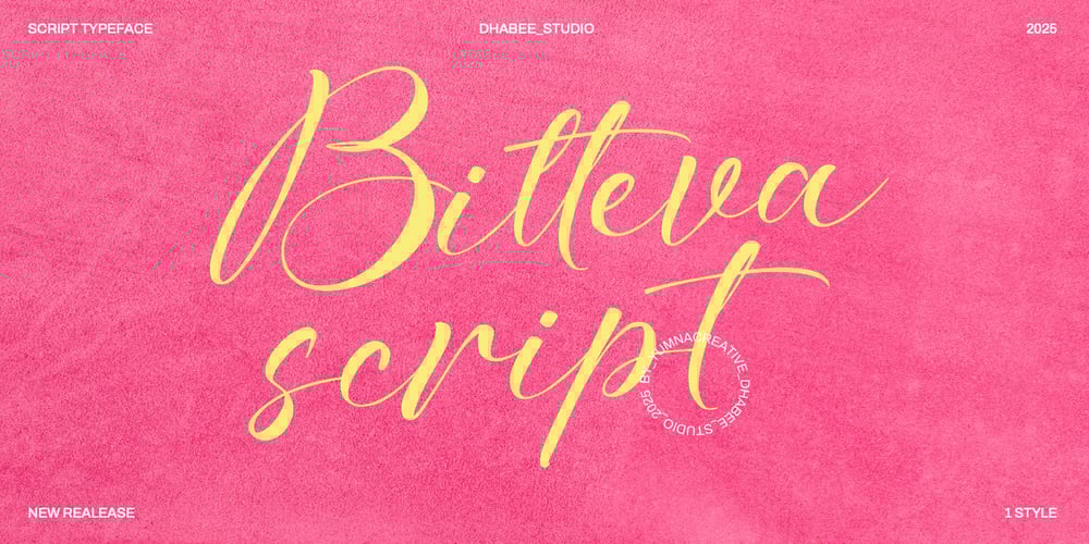 Bitteva Script font