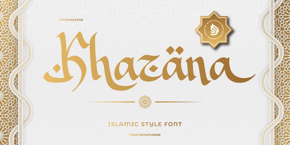 Khazana font