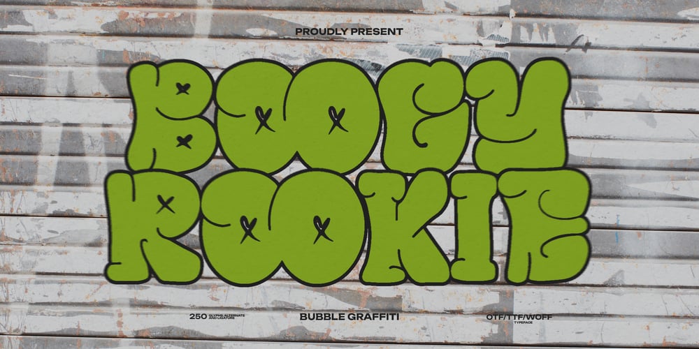 Boogy Rookie font