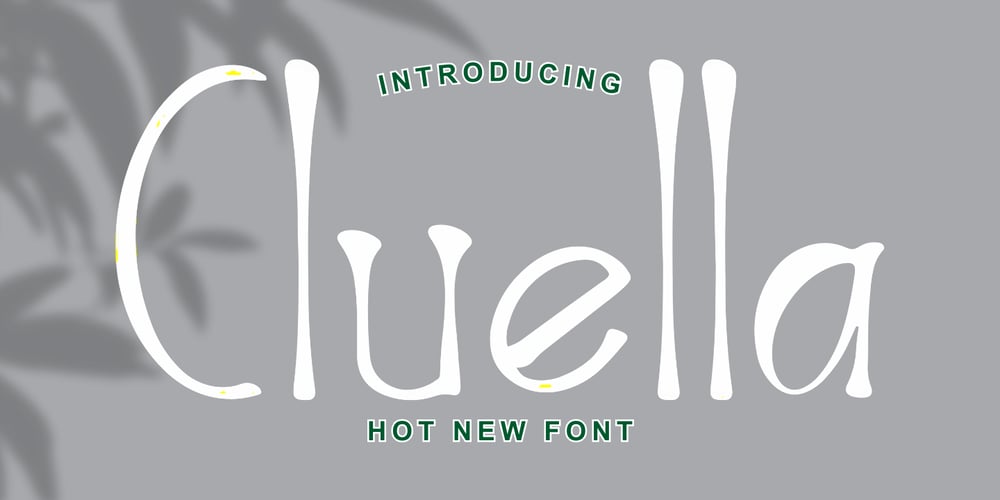 Cluella font