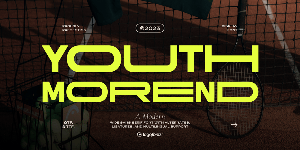 Youth Morend font