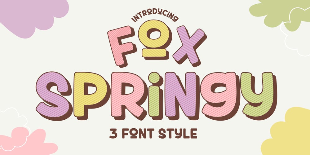 Fox Springy font