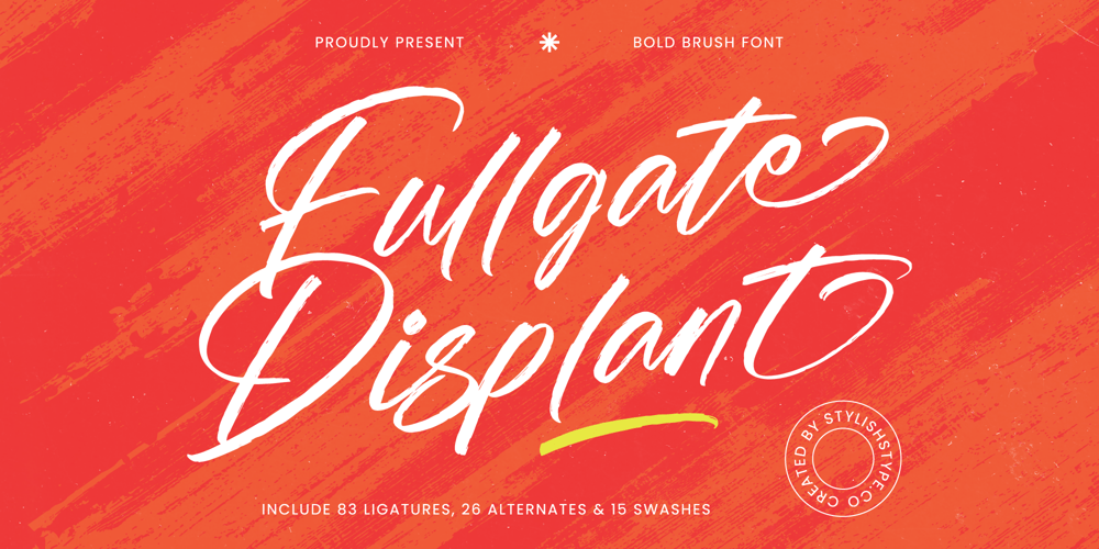 Fullgate Displant font