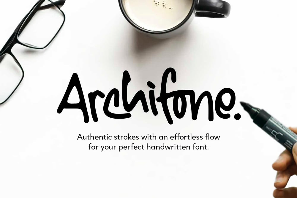 Archifone font