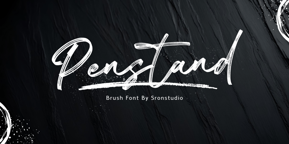 Penstand font