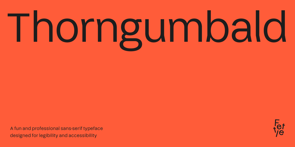 Thorngumbald font