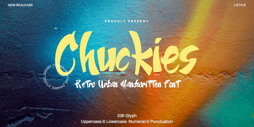 Chuckies font