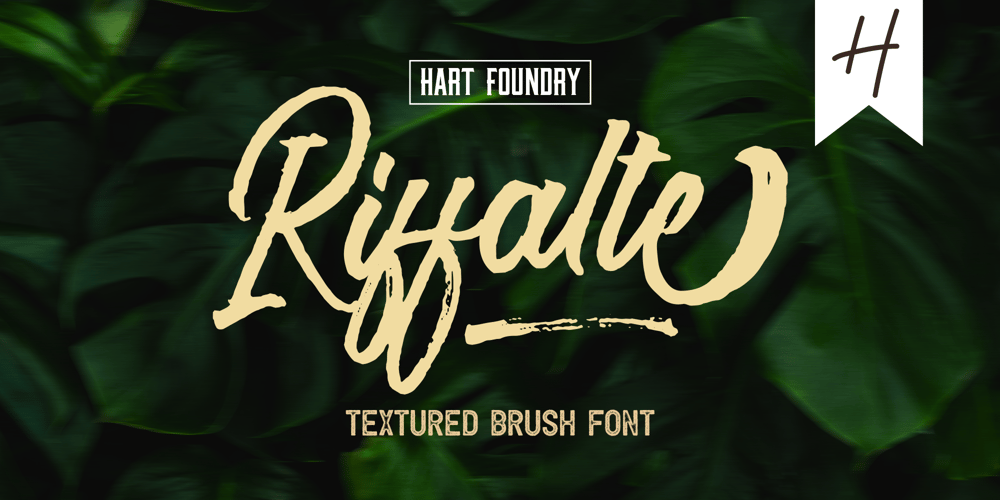 Riffalte font
