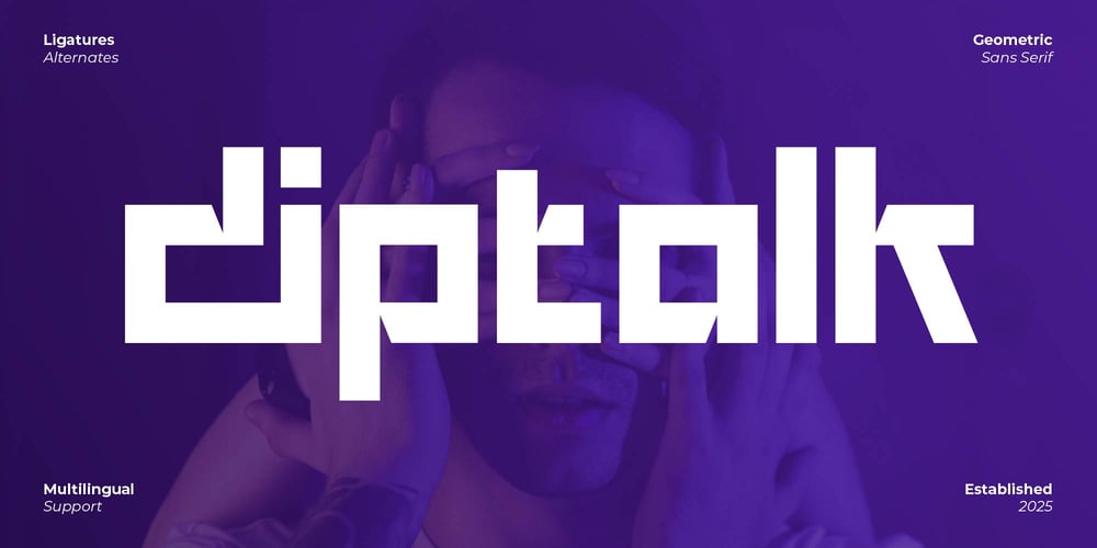 Diptalk font