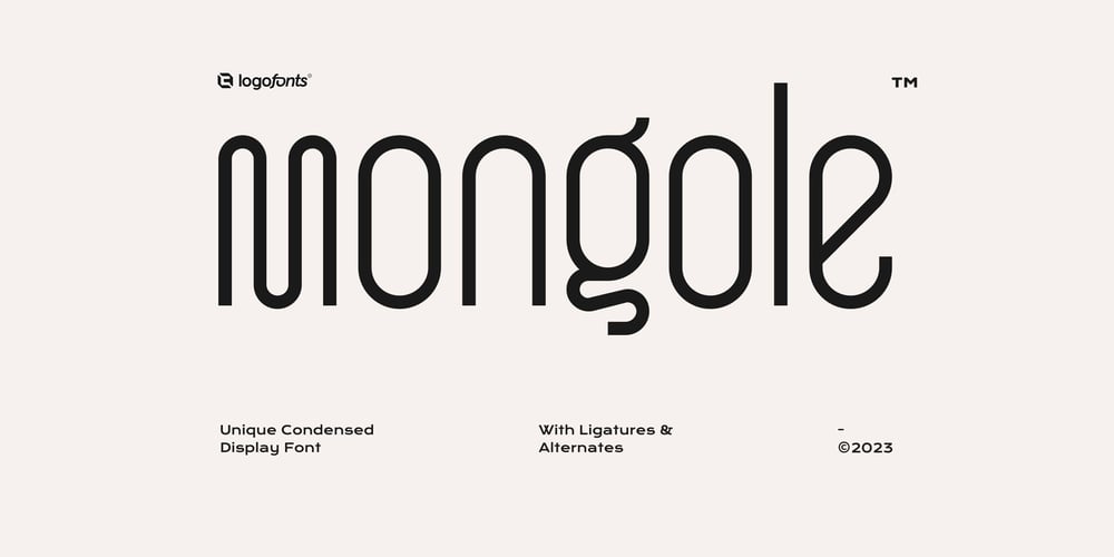 Mongole font