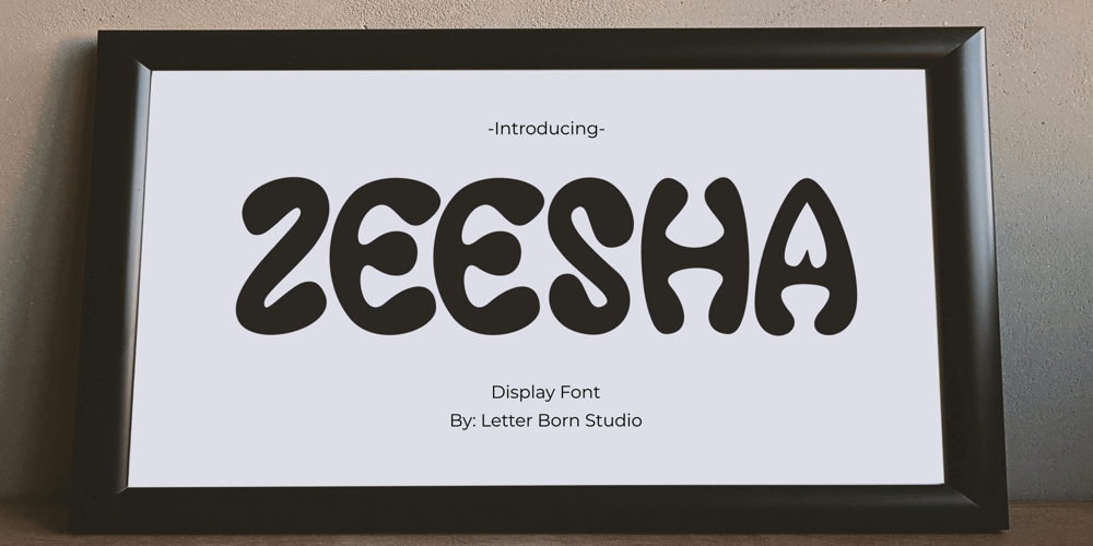 Zeesha font