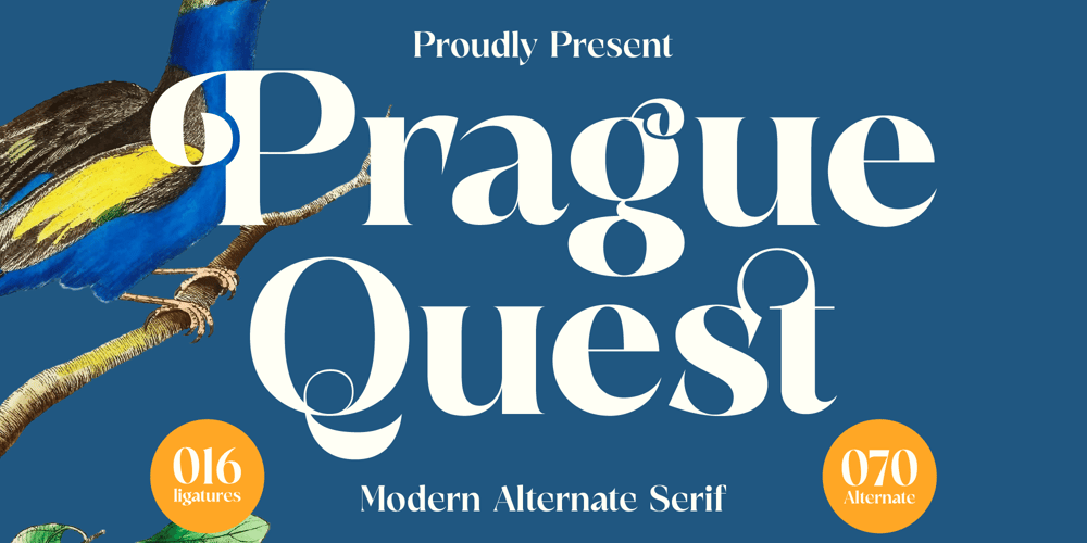 Prague Quest font