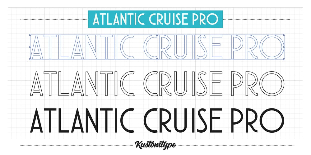 Atlantic Cruise Pro font