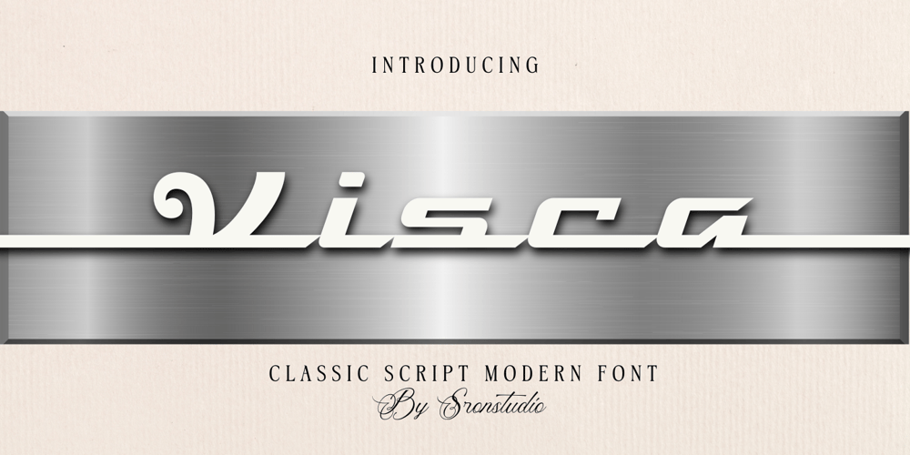 Visca font