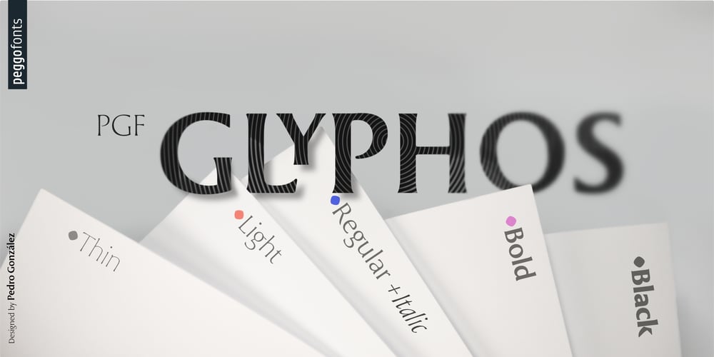 PGF Glyphos font