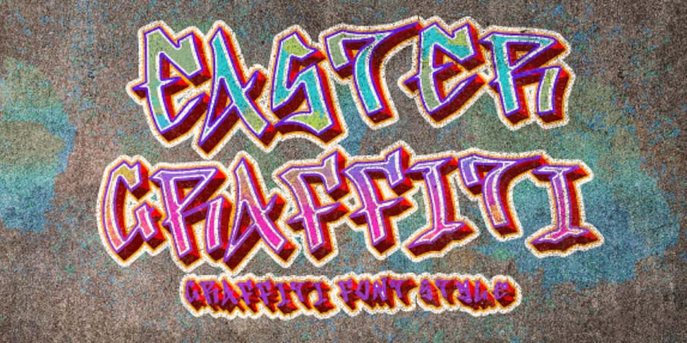 Easter Graffiti font