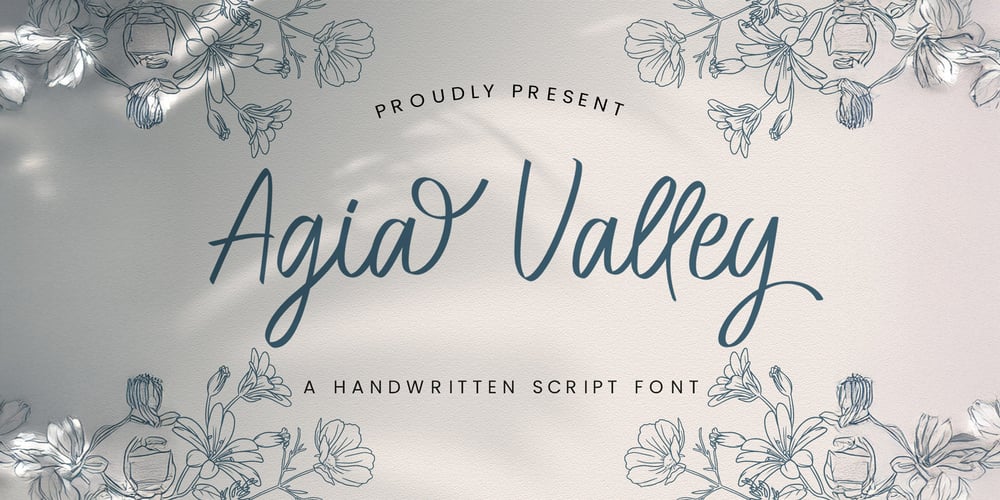 Agia Valley font