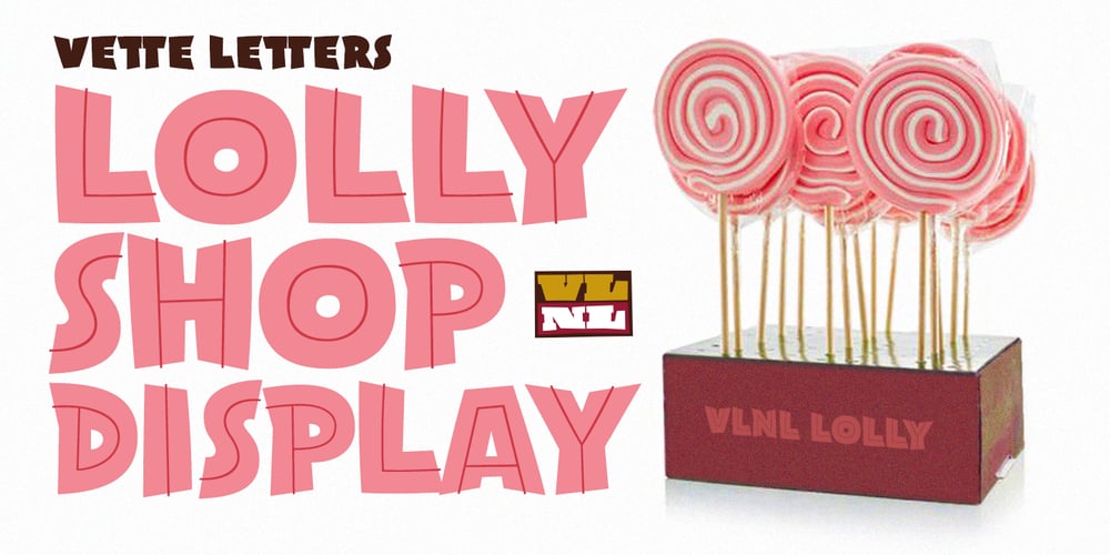 VLNL Lolly font