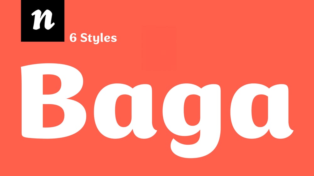 Baga font
